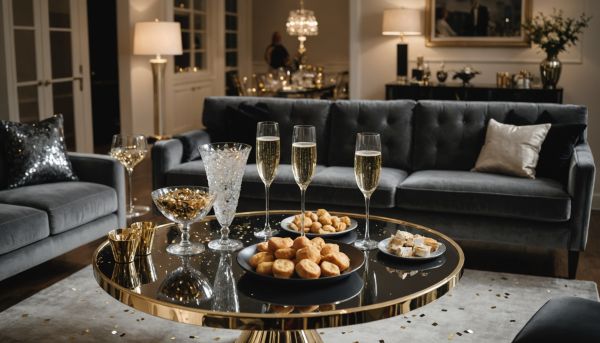 Organiser une soirée du Nouvel An chez soi : astuces pour un réveillon réussi